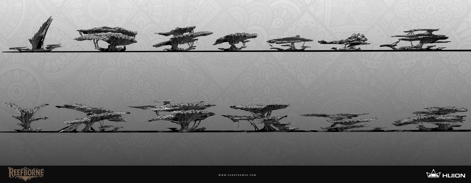 Shady Hamza - ReefBorne Silhouettes Textured