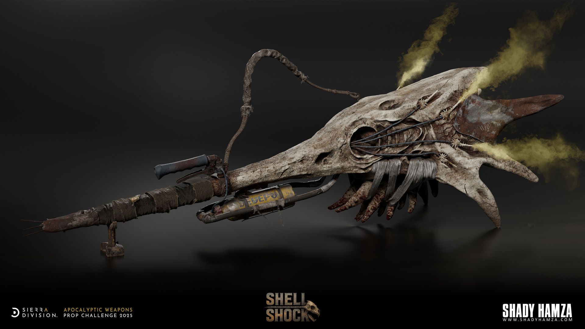 Shady Hamza_ShellShock_Beauty Render 05