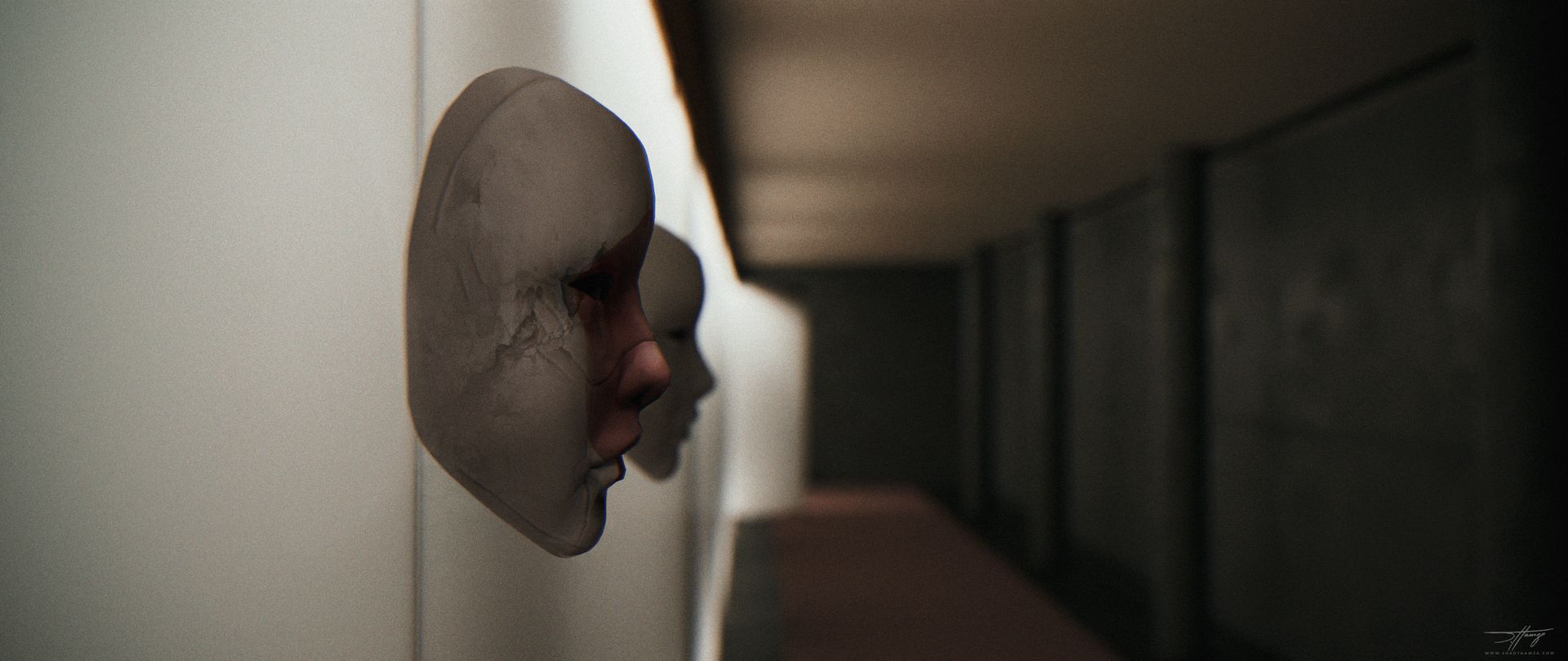 Shady Hamza_Ex Machina Mask Scene Shady Hamza_Ex Machina Mask Scene