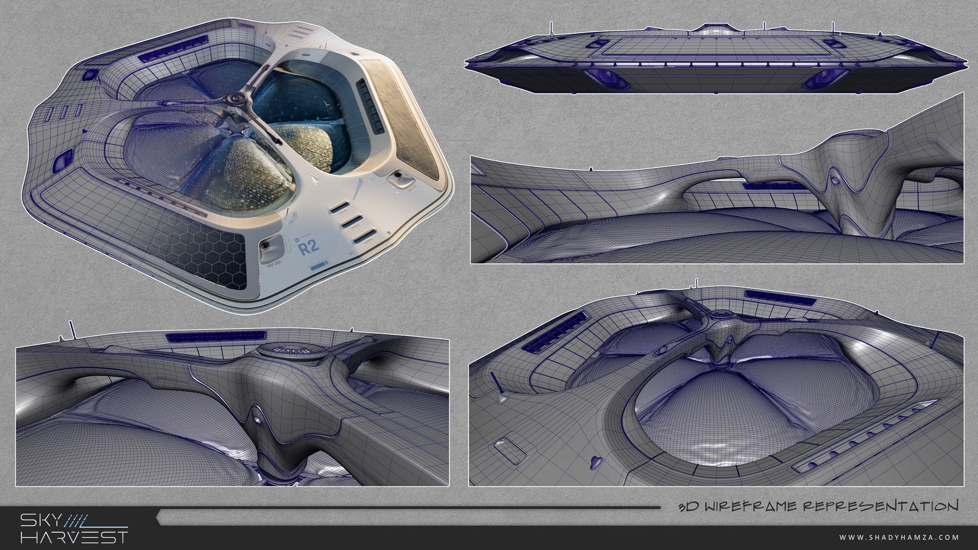 Shady Hamza_Sky Harvest_Plarform_3D Wireframe Representation Shady Hamza_Sky Harvest_Plarform_3D Wireframe Representation
